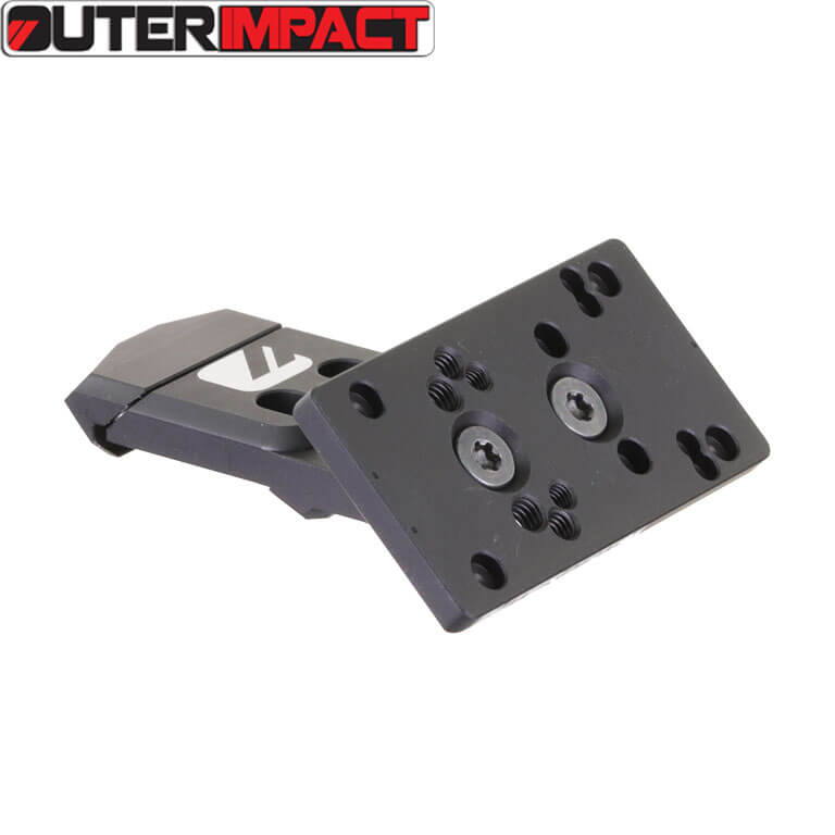 CZ Scorpion, CZ Bren 2 Offset-Rotpunktmontage 45° | MRA Footprint