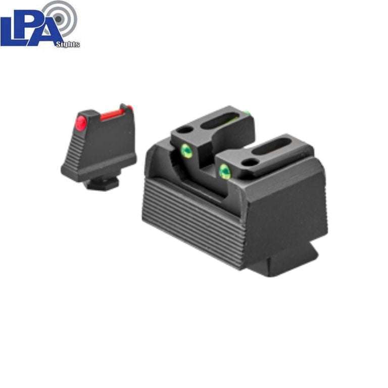 CZ Shadow 2 Carry halbverstellbares hohes Visierung-Set | mit Faseroptik Typ B