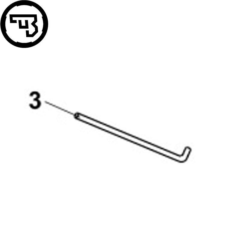CZ Shadow 2, CZ 75B, CZ 75 SP-01 Shadow Schlittenfanghebel Feder | Teil #3