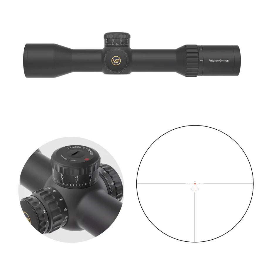 Vector Optics Continental x6 2-12x44 CTR MPVO Zielfernrohr