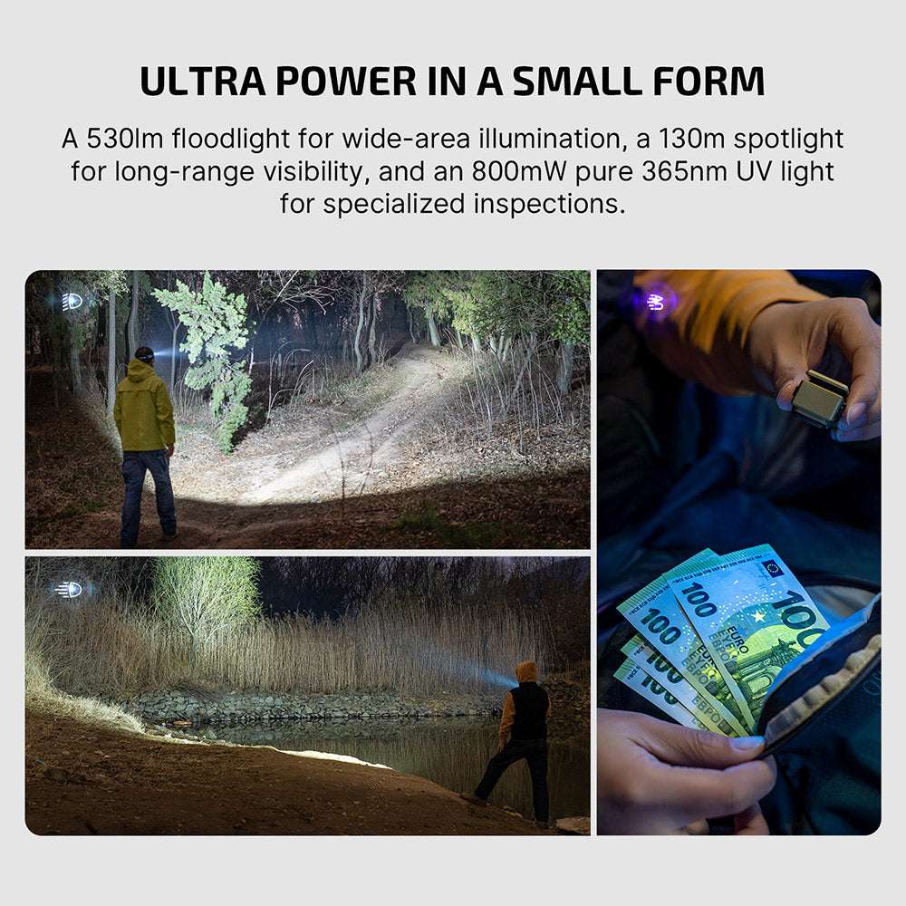Olight Oclip Ultra | 3-in-1 Clip-On EDC-Taschenlampe | 530 lm
