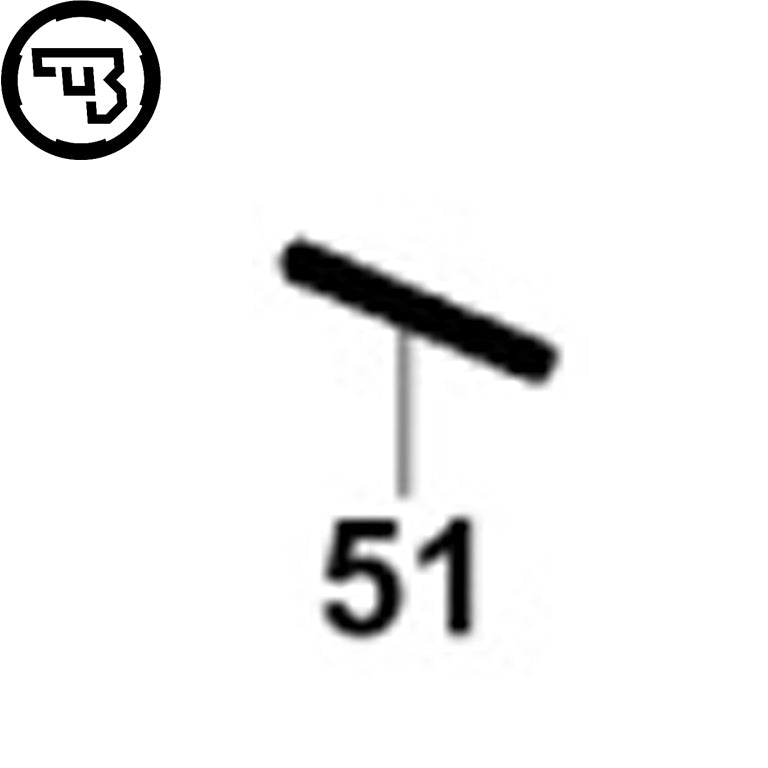 CZ Bren 2 Ausstoßerfeder | Teil #51