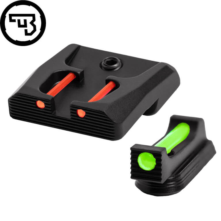 CZ P-07, CZ P-09 feststehende Visierung mit Fiberoptik | Typ B