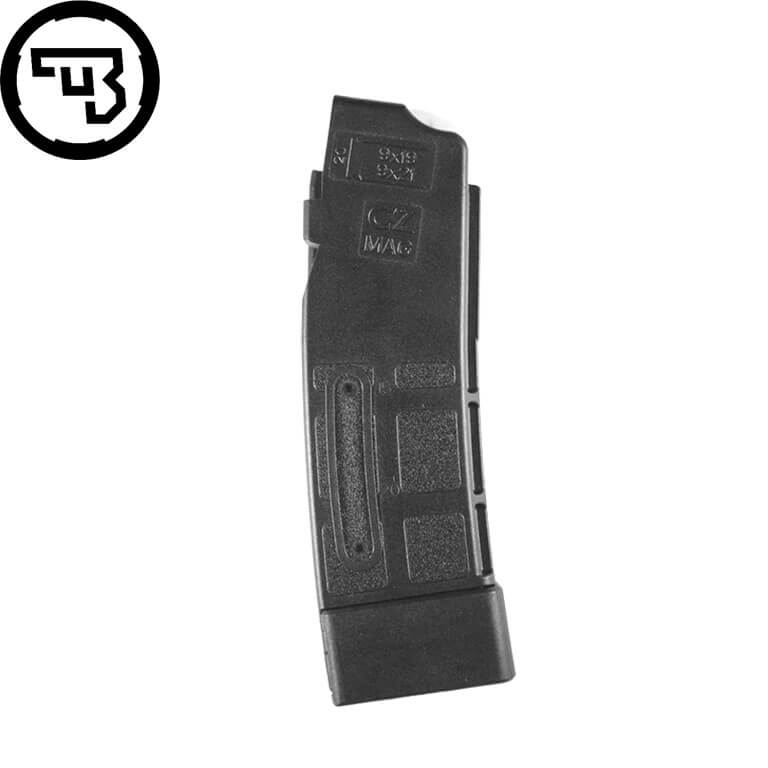 CZ Scorpion Evo 3 schwarzes Magazin [9x19] | 20 Schuss