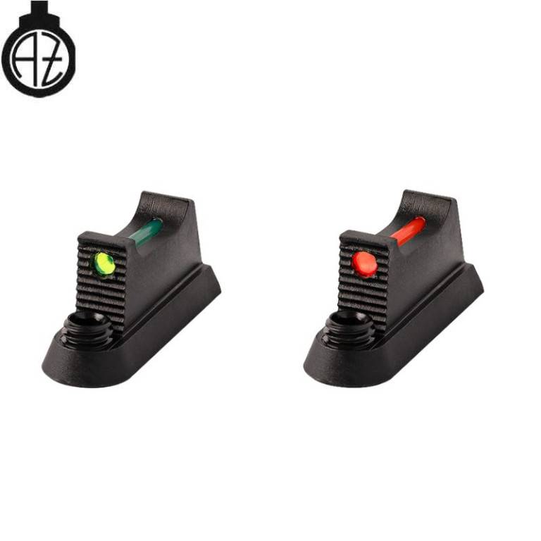CZ Shadow 2 Orange Korn mit Fiberoptik | 7.5 x 1.0 mm