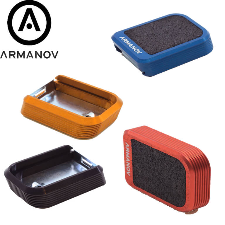 CZ Shadow 2, CZ 75B & SP-01, CZ 75 P-01 & Compact alu base pad +1rnd