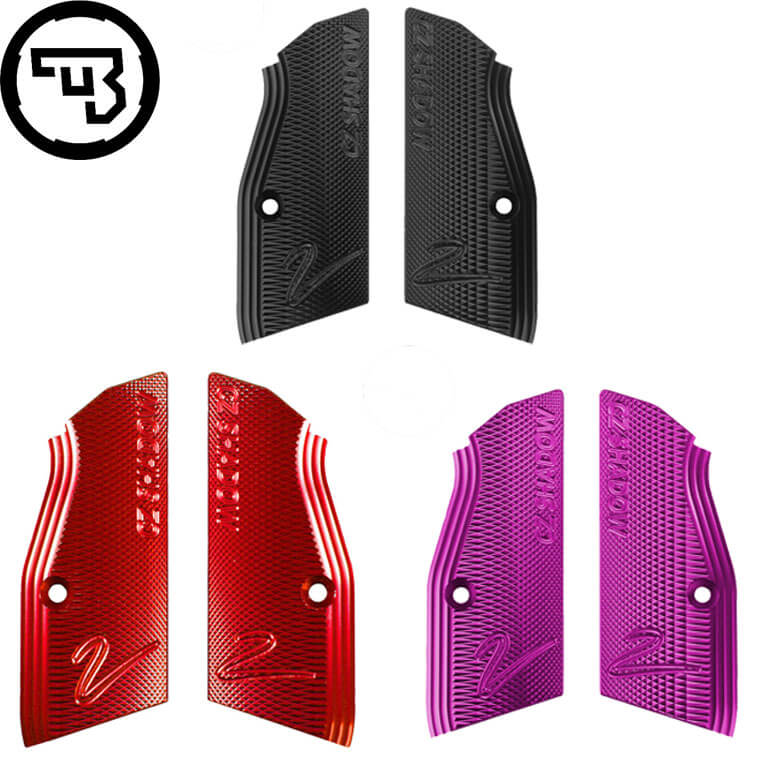 CZ Shadow 2, CZ TS 2, CZ 75B & SP-01 kurze Alu CZ Griffschalen