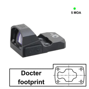 Rotpunktvisiere mit Vortex Venom / Docter Fußabdruck