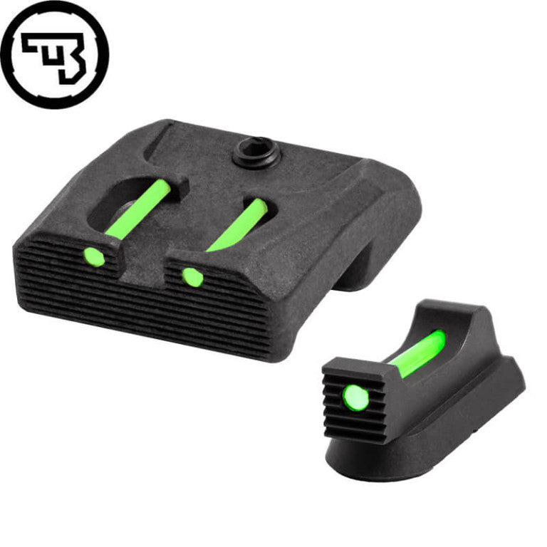 CZ 75B, CZ P-01, CZ 75 SP-01 feste Visierung mit Fiberoptik | Typ B