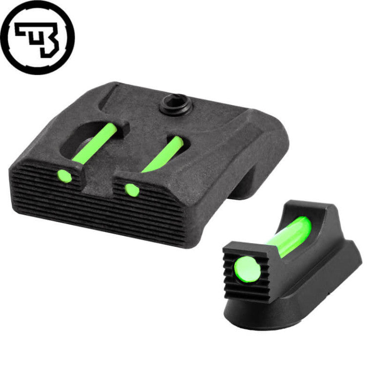 CZ 75B, CZ P-01, CZ 75 SP-01 feste Visierung mit Fiberoptik | Typ B