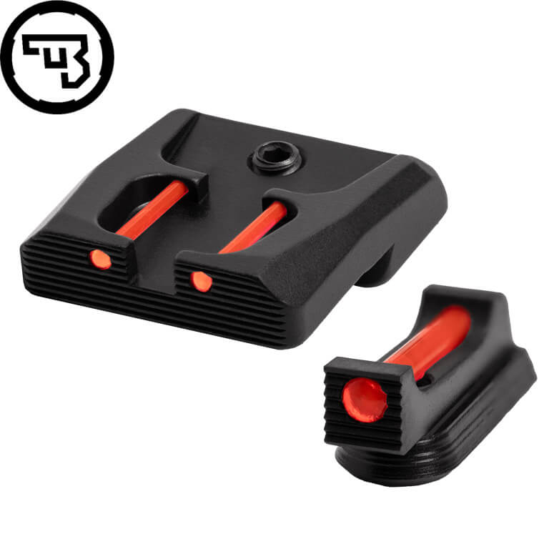 CZ P-07, CZ P-09 feststehende Visierung mit Fiberoptik | Typ B