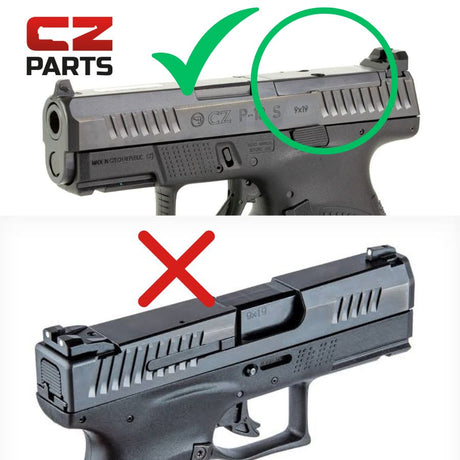 CZ P-10 OR Adapterplatte | Holosun 509T Footprint 